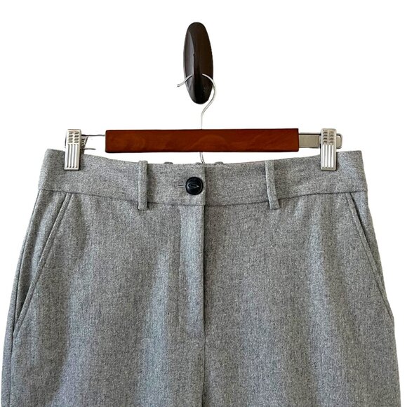 Rag & bone Wool Libby Pant/Trouser In Gray Size 2 - Picture 4 of 16